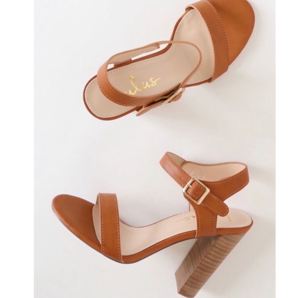 Dauphine Natural High Heel Sandals